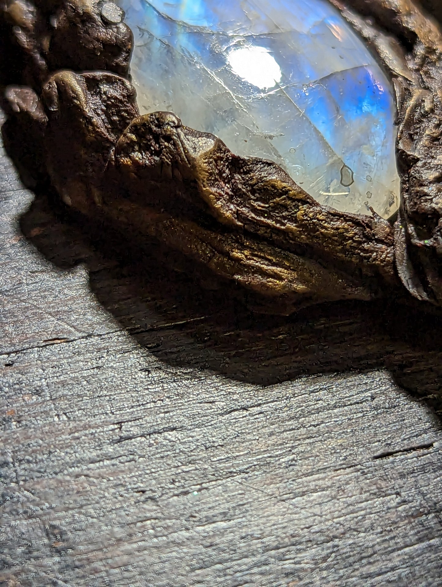 Talisman Labradorite Blanche