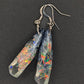 Boucles d'oreilles scintillantes noires